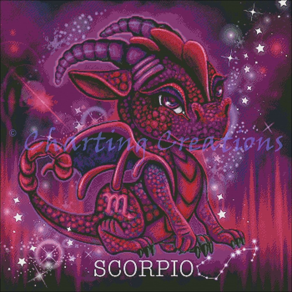 (image for) Zodiac Lil Dragonz Scorpio